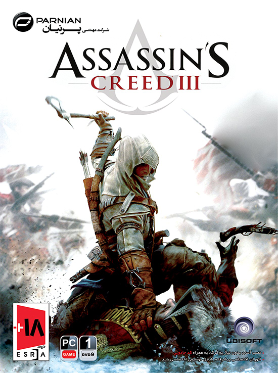 بازی Assassins Creed III نشر پرنیان مخصوص PC