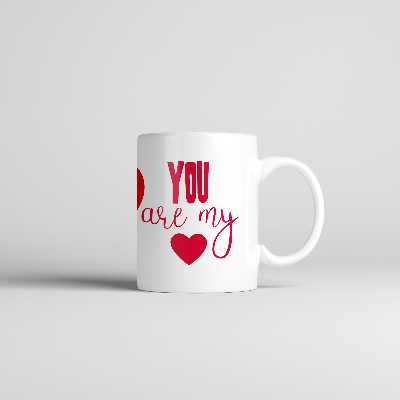 ماگ طرح اسم نویان مدل قلب کد 360