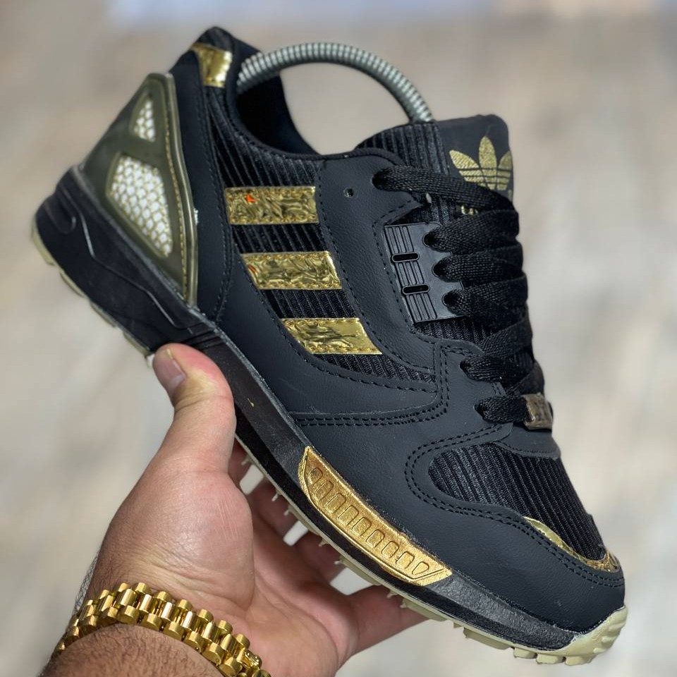 کتونی آدیداس ZX 8000 مشکی طلایی