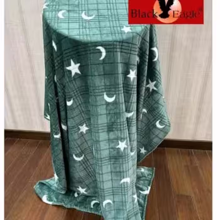 پتو یک نفره ژله ای ماه و ستاره