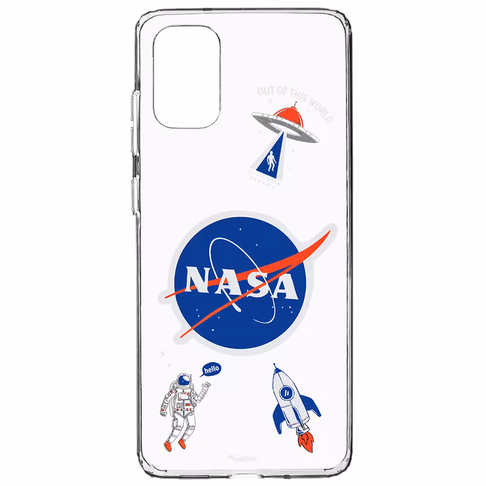 کاور طرح NASA مناسب برای گوشی موبایل سامسونگ Galaxy A02S 
