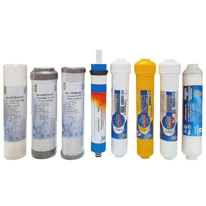 فیلتر دستگاه تصفیه آب رسا نور بابایی مدل m790 بسته 8 عددی