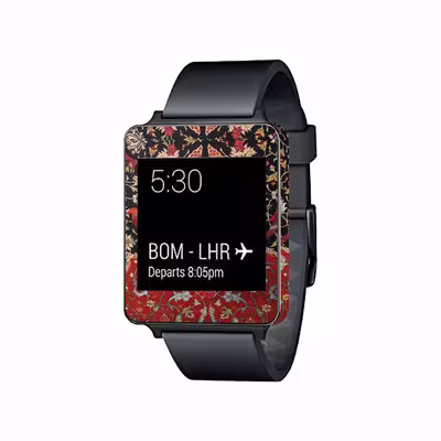 برچسب ماهوت طرح Iran Carpet6 مناسب برای ساعت هوشمند ال جی G Watch