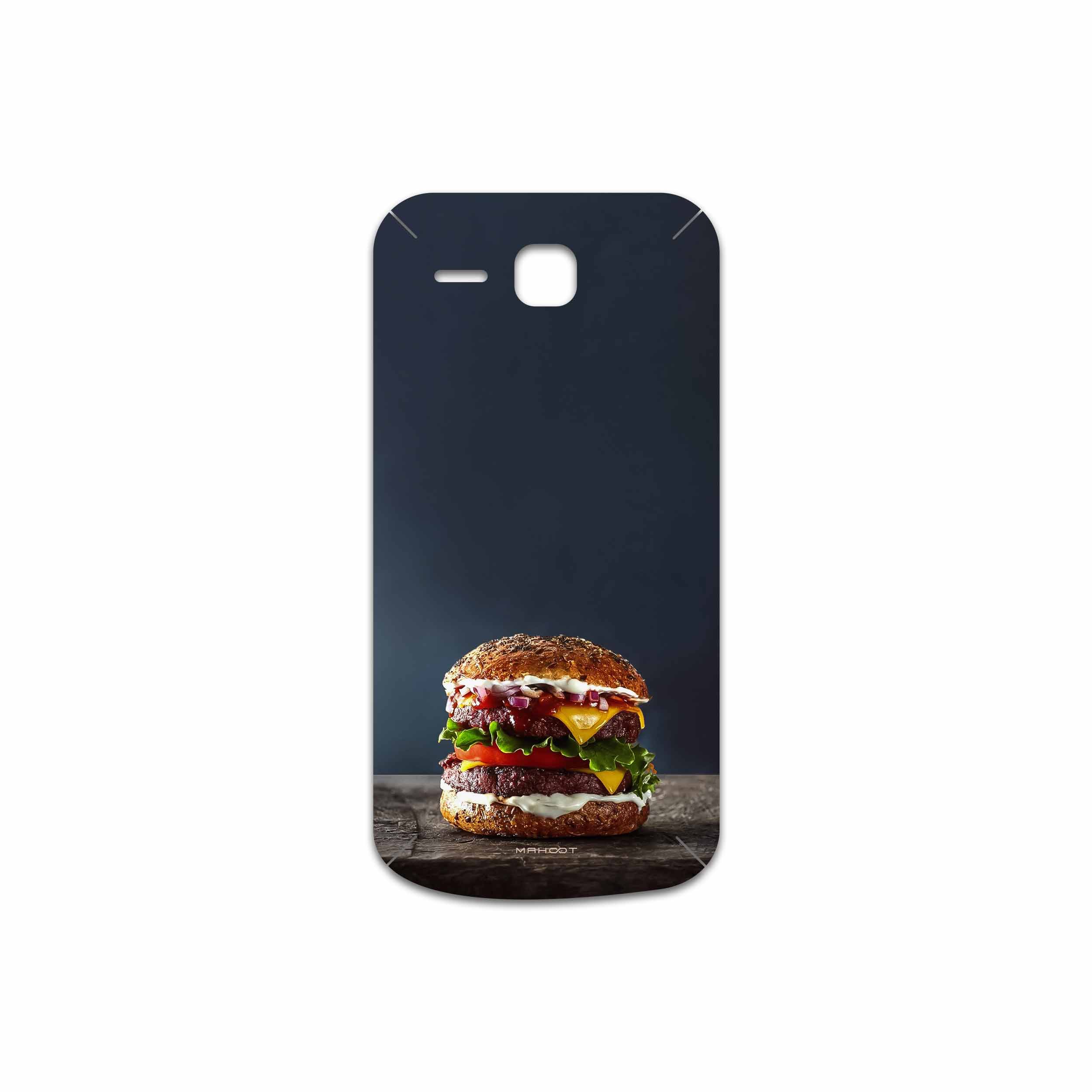 برچسب پوششی ماهوت مدل Hamburger مناسب برای گوشی موبایل هوآوی Ascend Y600
