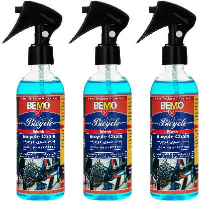 اسپری زنجیر شوی دوچرخه بمو مدل B10 حجم 250 میلی لیتر بسته 3 عددی