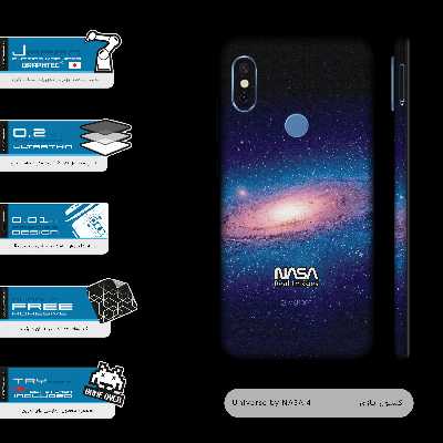 برچسب پوششی ماهوت مدل Universe-by-NASA-4-FullSkin مناسب برای گوشی موبایل شیائومی Redmi Note 6 Pro