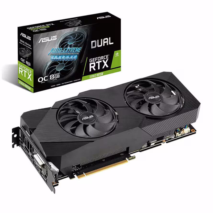 کارت گرافیک ایسوس DUAL RTX 2060S O8G EVO