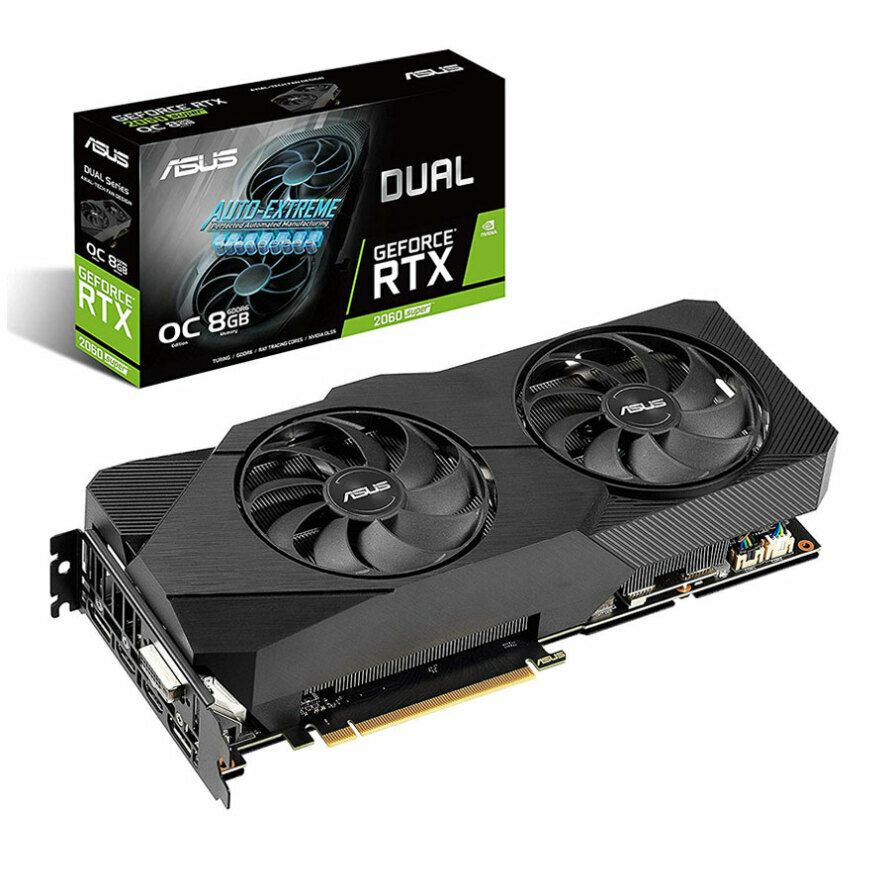 کارت گرافیک ایسوس DUAL RTX 2060S O8G EVO