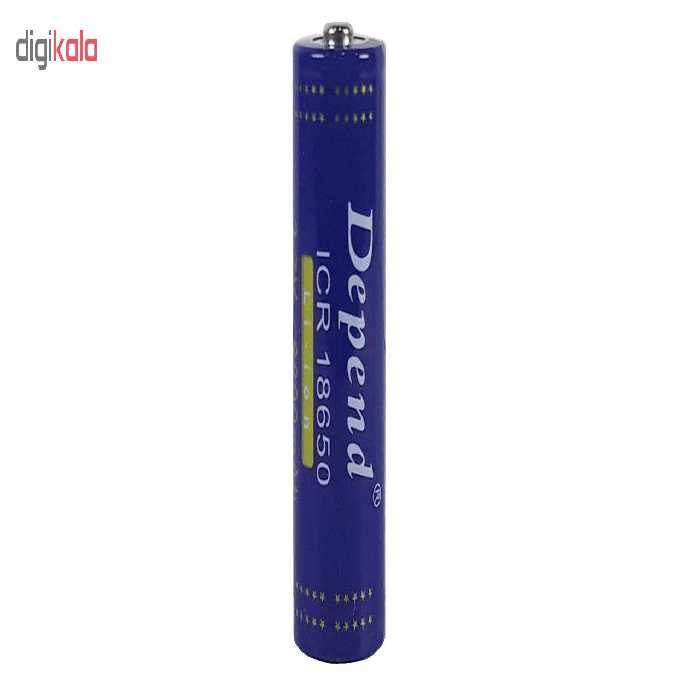 باتری لیتیوم یون قابل شارژ دیپند مدل ICR-18650 ظرفیت 8800 میلی آمپر ساعت بسته 4 عددی