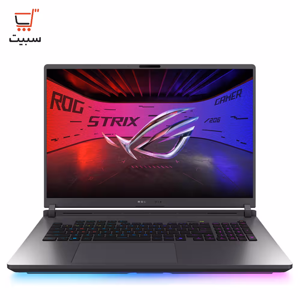 لپ تاپ 18 اینچی گیمینگ ایسوس مدل ROG Strix G18 2025 G815JPR i9 14900HX 64G 1T SSD 8G RTX 5070 WQXGA