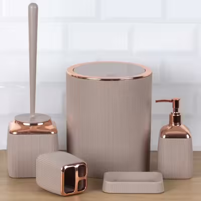 ست سرویس بهداشتی 5 پارچه فری هوم مدل COPPER