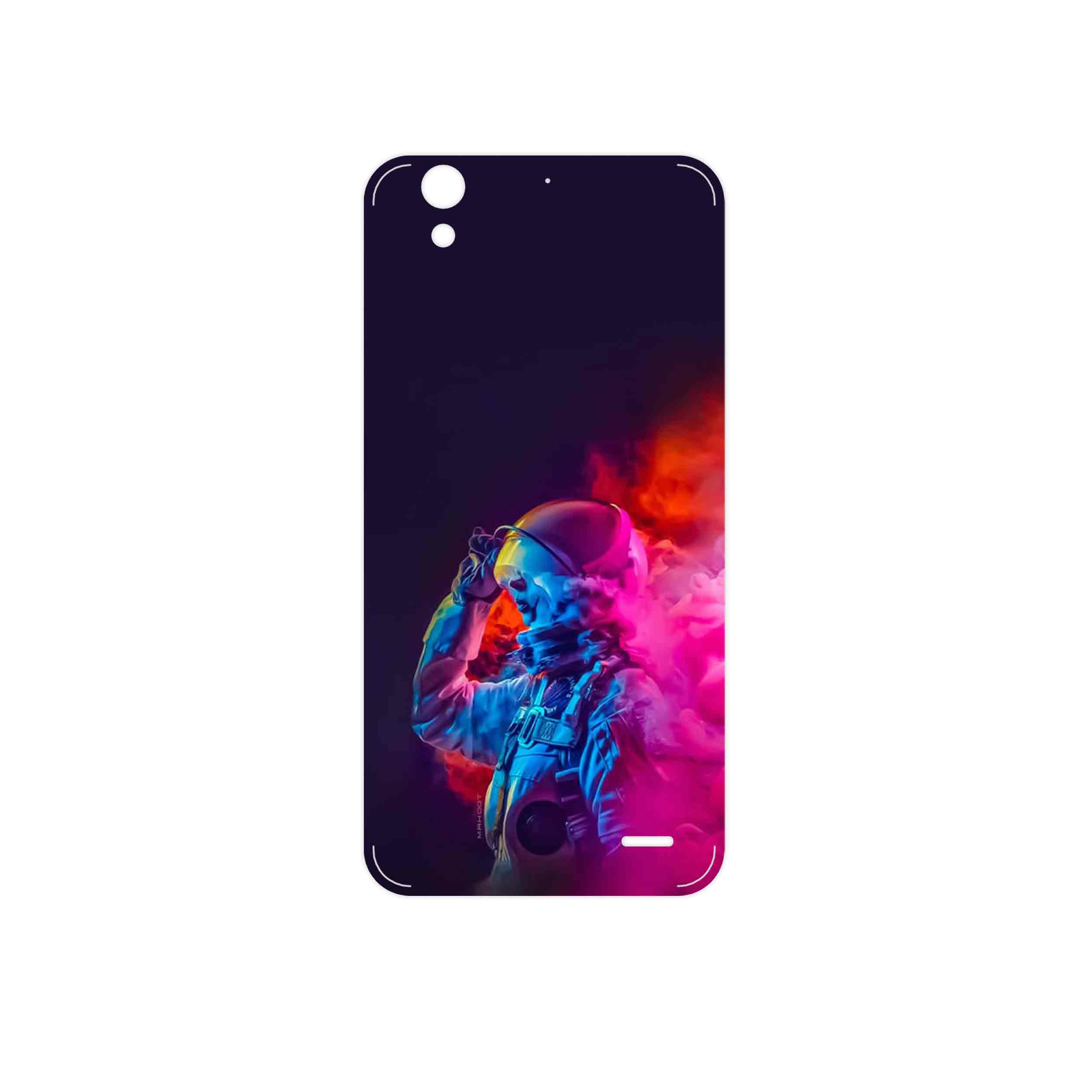 برچسب پوششی ماهوت مدل Smoke Rainbow Digital Art 1 مناسب برای گوشی موبایل هوآوی Ascend G630