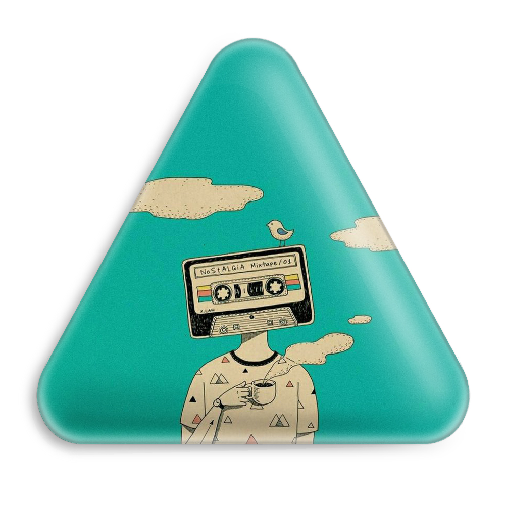 پیکسل خندالو طرح موسیقی مدل مثلثی کد 2406