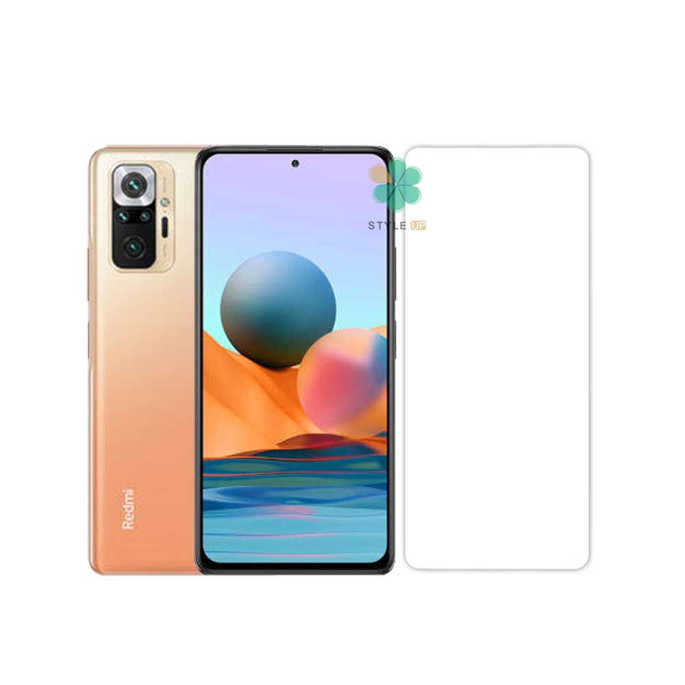 محافظ صفحه گلس گوشی شیائومی Xiaomi Redmi Note 10 Pro مدل 2.5D