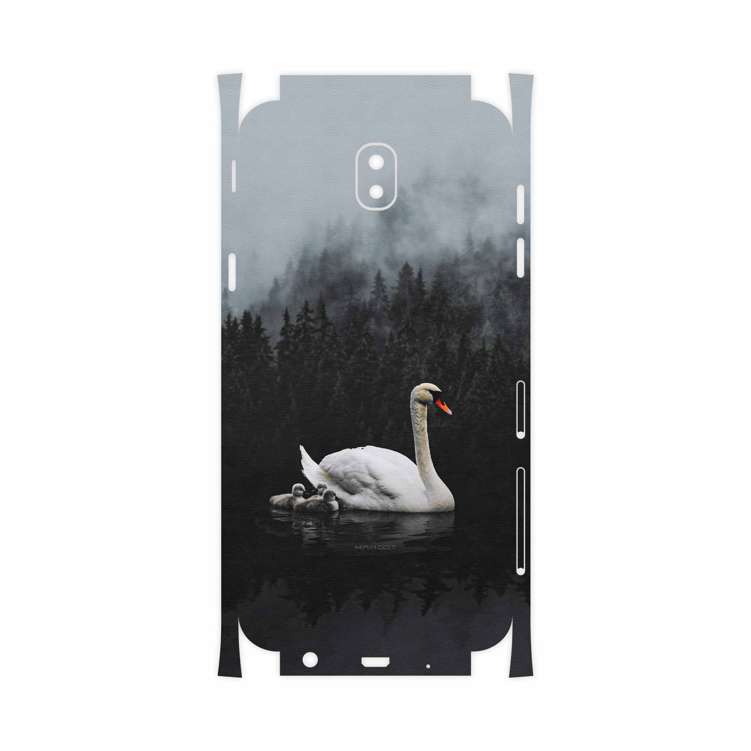برچسب پوششی ماهوت مدل Swan Lake-FullSkin مناسب برای گوشی موبایل سامسونگ Galaxy J5 Pro