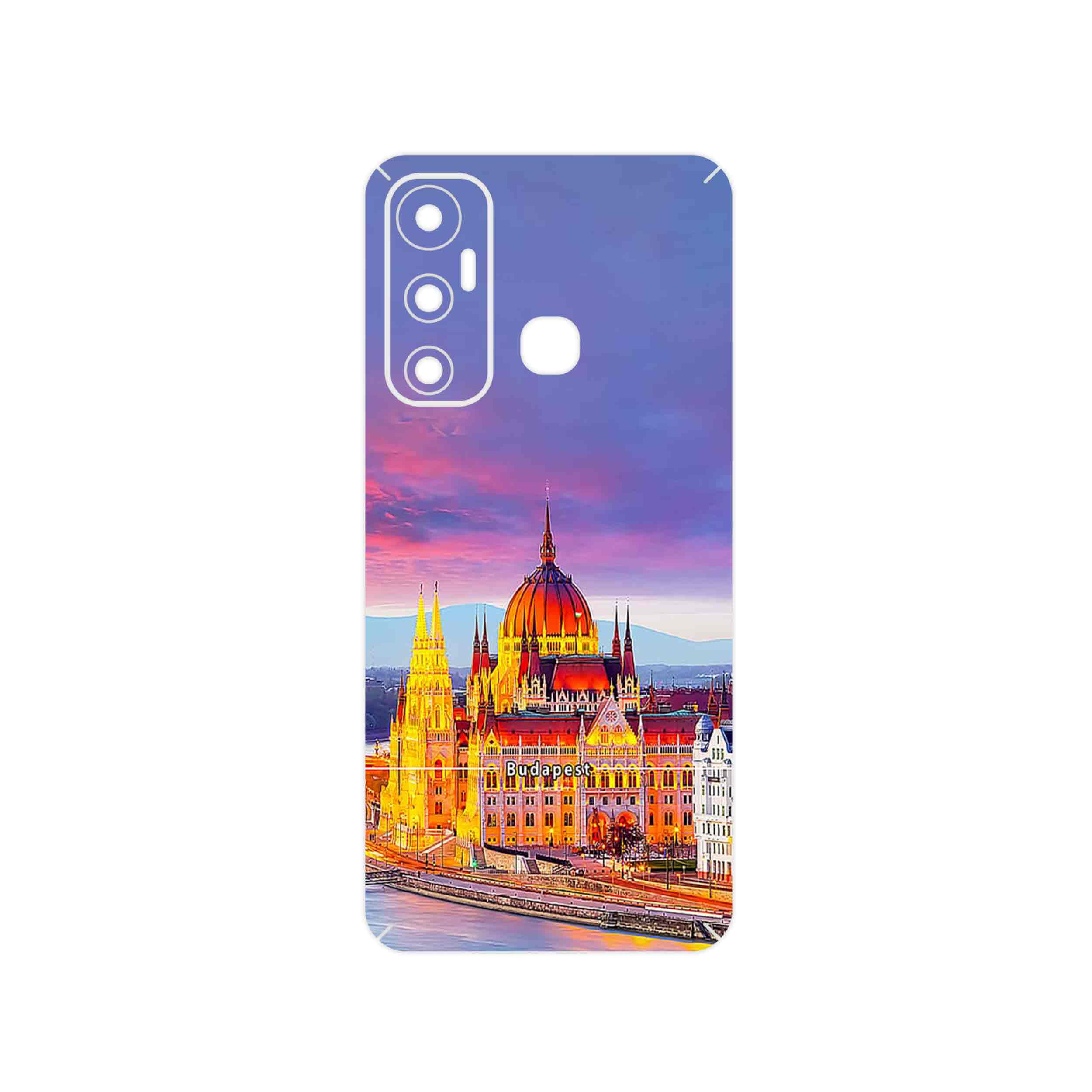 برچسب پوششی ماهوت مدل City of Budapest مناسب برای گوشی موبایل اینفینیکس Hot 11
