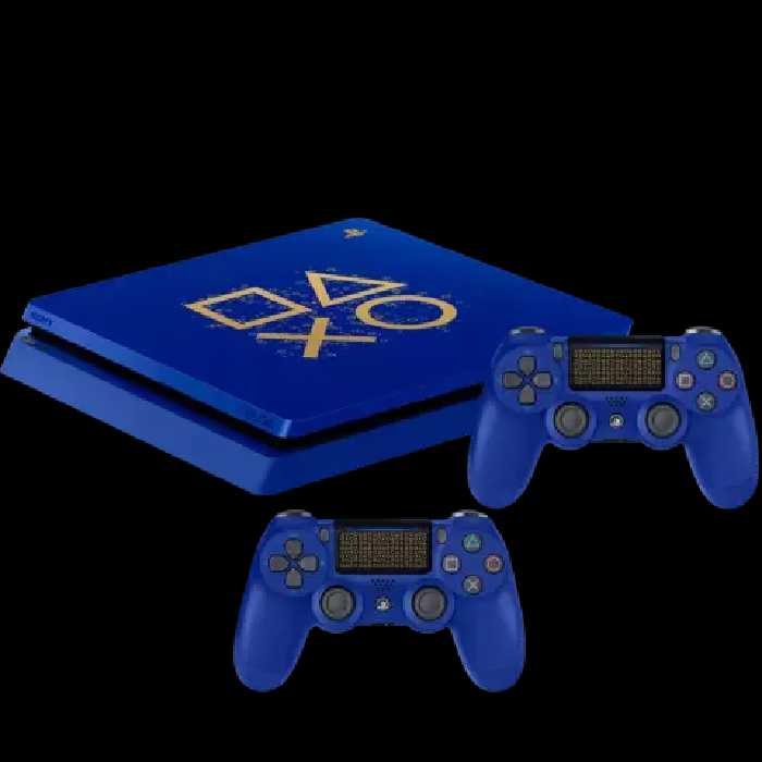 کنسول بازی پلی استیشن 4 اسلیم سونی 500 گیگابایت مدل DAYS OF PLAY LIMITED EDITION CUH-2116A
