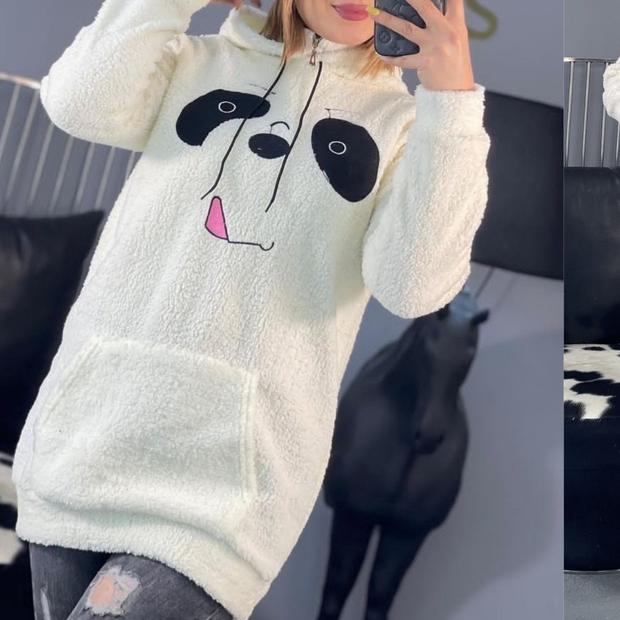 هودی تدی عروسکی جنس ببعی                      
