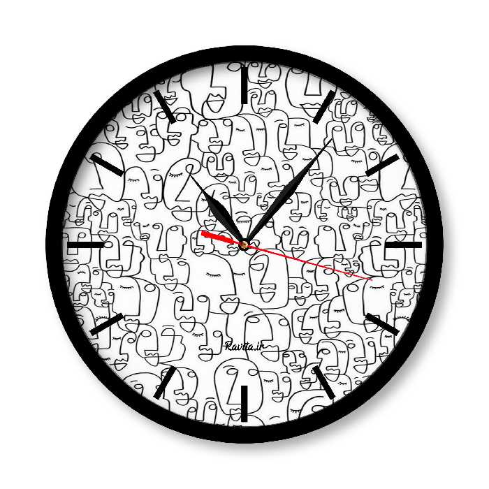 ساعت‌های دیواری راویتا طرح ستاره 2255