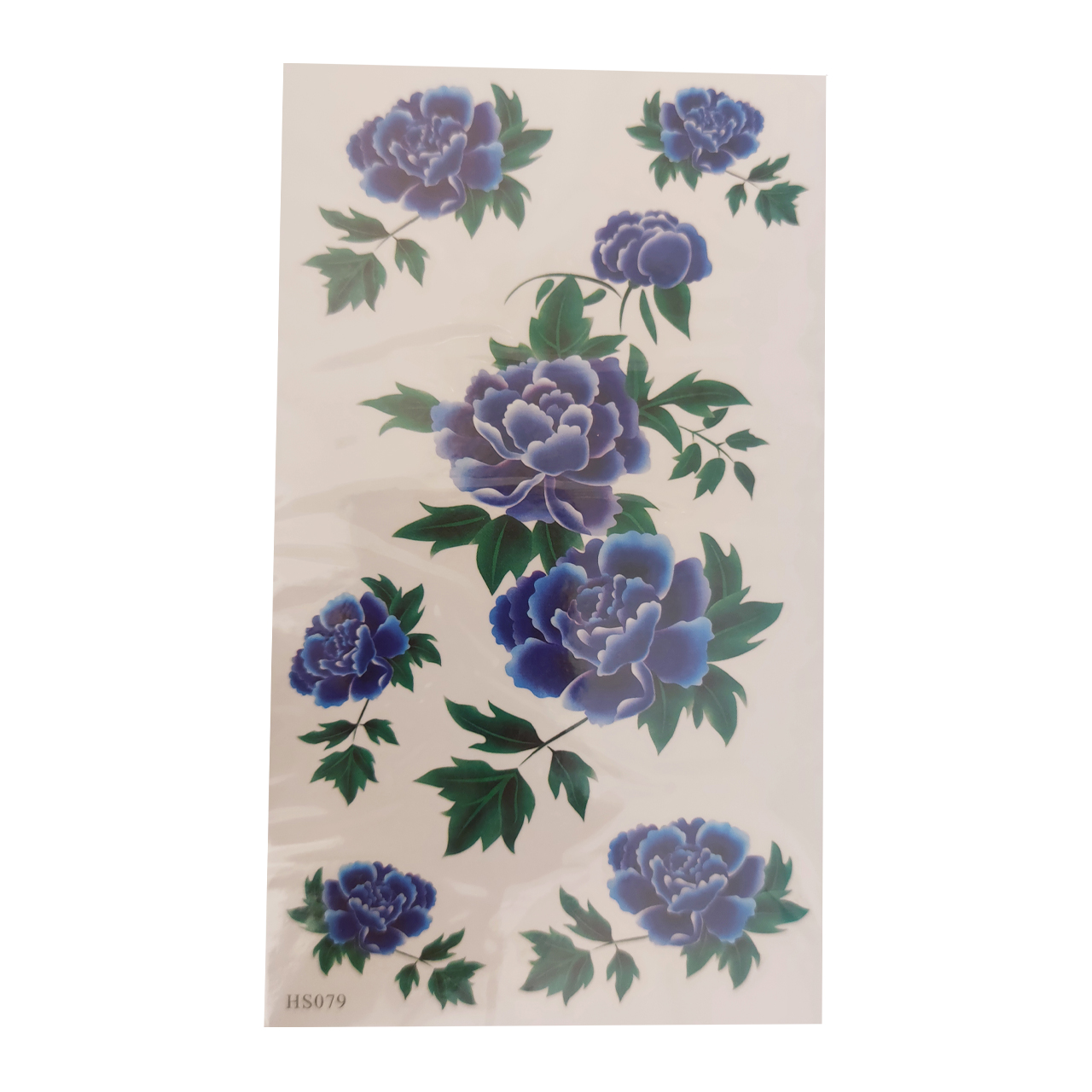 تتو موقت مدل گل کد 079