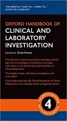  دانلود کتاب Oxford Handbook Of Clinical And Laboratory Investigation, 4th ed, 2018 - دانلود کتاب های دانشگاهی