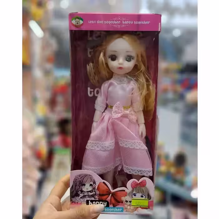 اسباب بازی عروسک دختر برفی جعبه دار