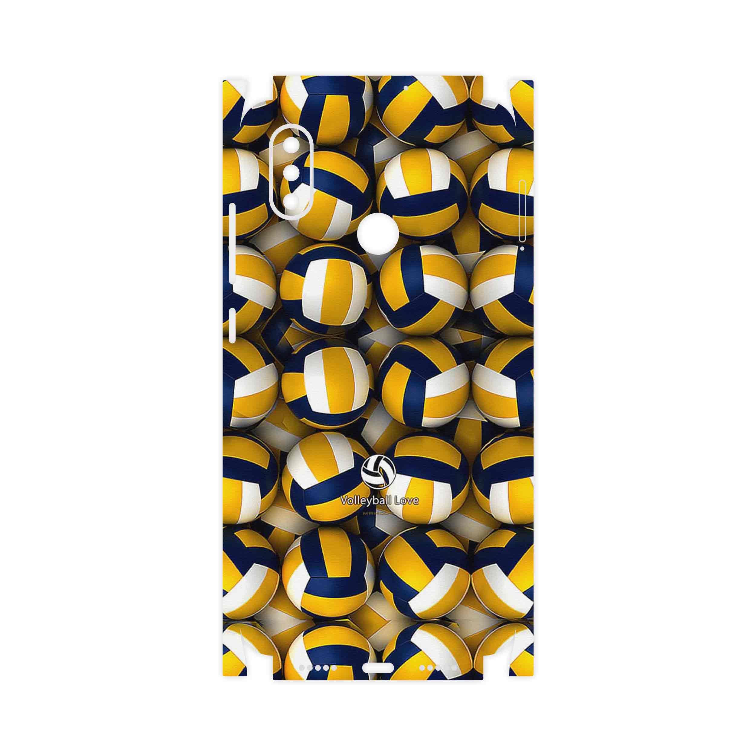 برچسب پوششی ماهوت مدل Volleyball-FullSkin مناسب برای گوشی موبایل شیائومی Mi 8