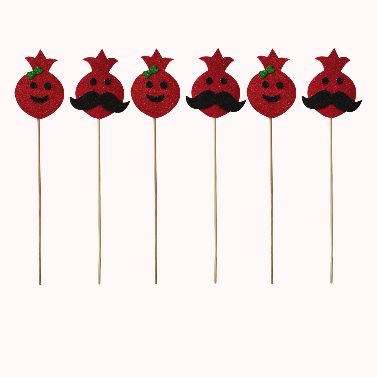 تاپر مدل انار طرح یلدا مجموعه 6 عددی