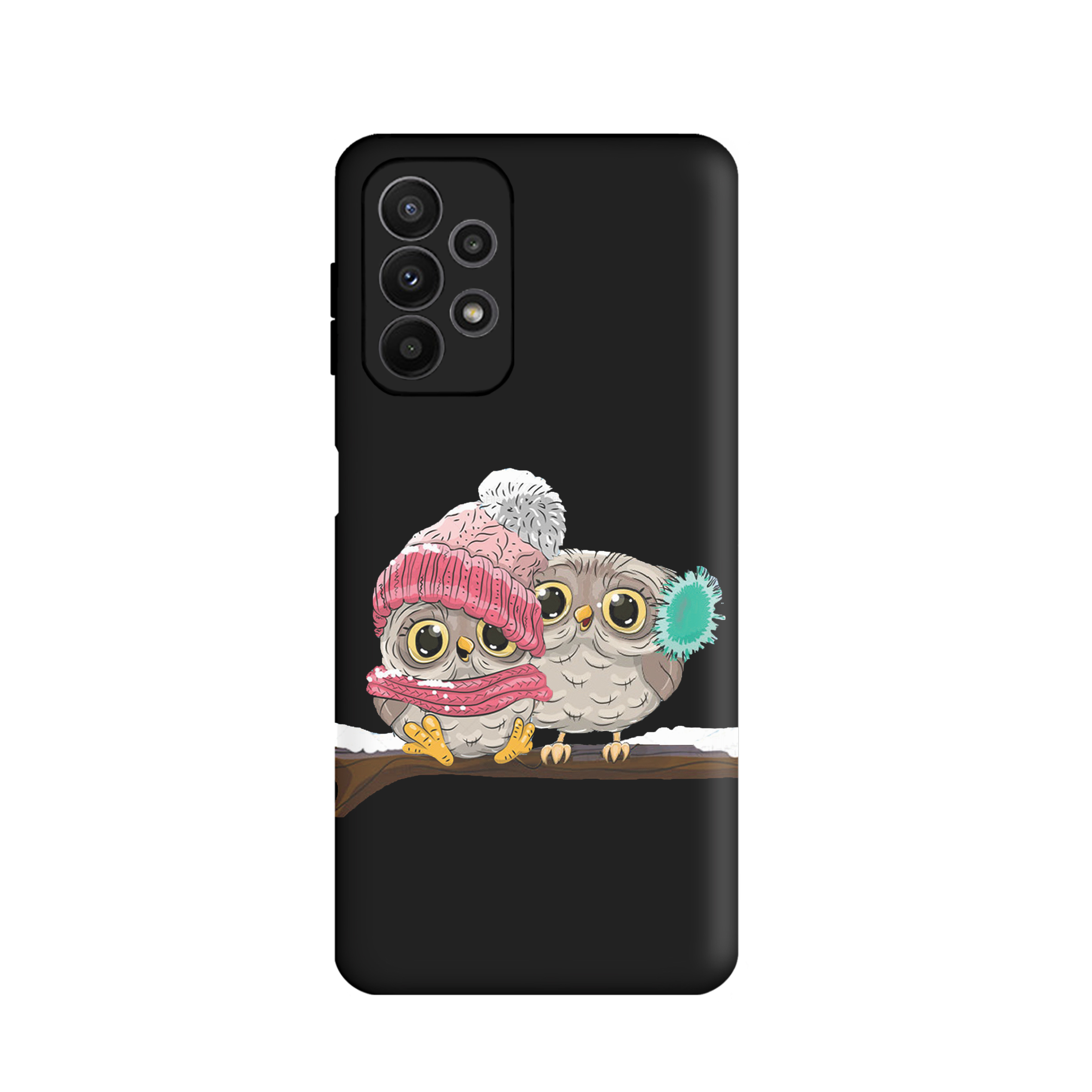 کاور طرح دخترانه جغد کد u5936 مناسب برای گوشی موبایل سامسونگ Galaxy A73 