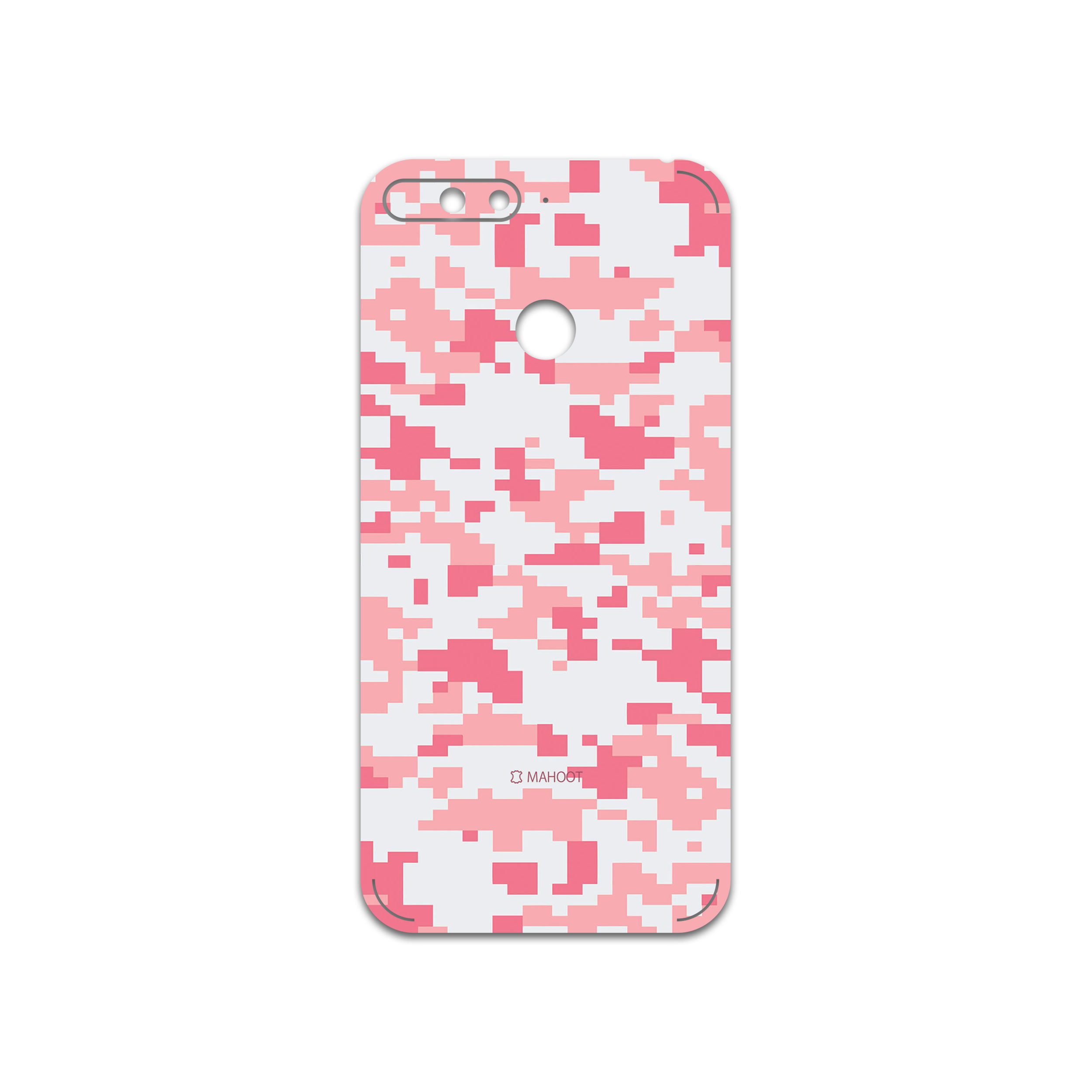 برچسب پوششی ماهوت مدل Army-Pink-pixel مناسب برای گوشی موبایل هوآوی Y6 Prime 2018