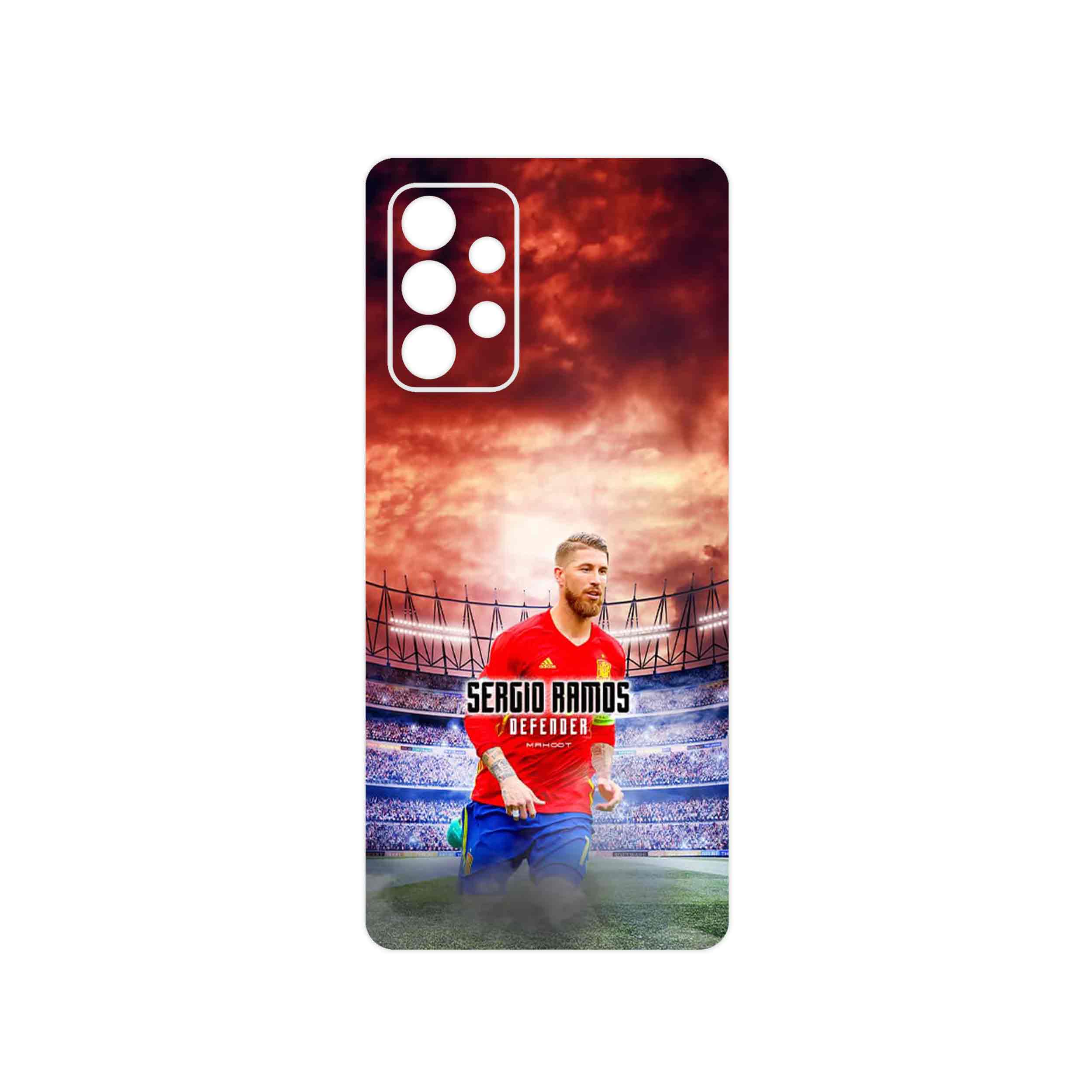 برچسب پوششی ماهوت مدل Sergio Ramos مناسب برای گوشی موبایل سامسونگ Galaxy A52s 5G