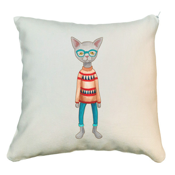 کوسن مدل گربه