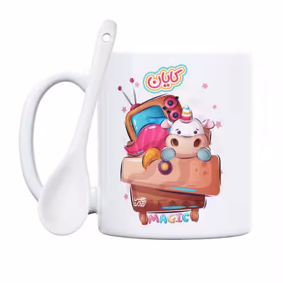 ماگ حس آمیزی طرح Magic Unicorn مدل کایان