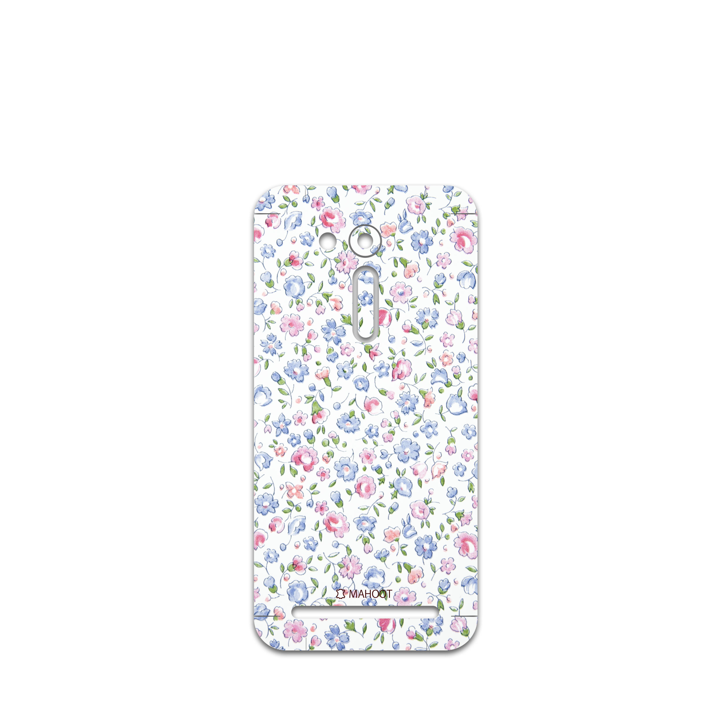 برچسب پوششی ماهوت مدل Painted-Flowers مناسب برای گوشی موبایل ایسوس Zenfone Go