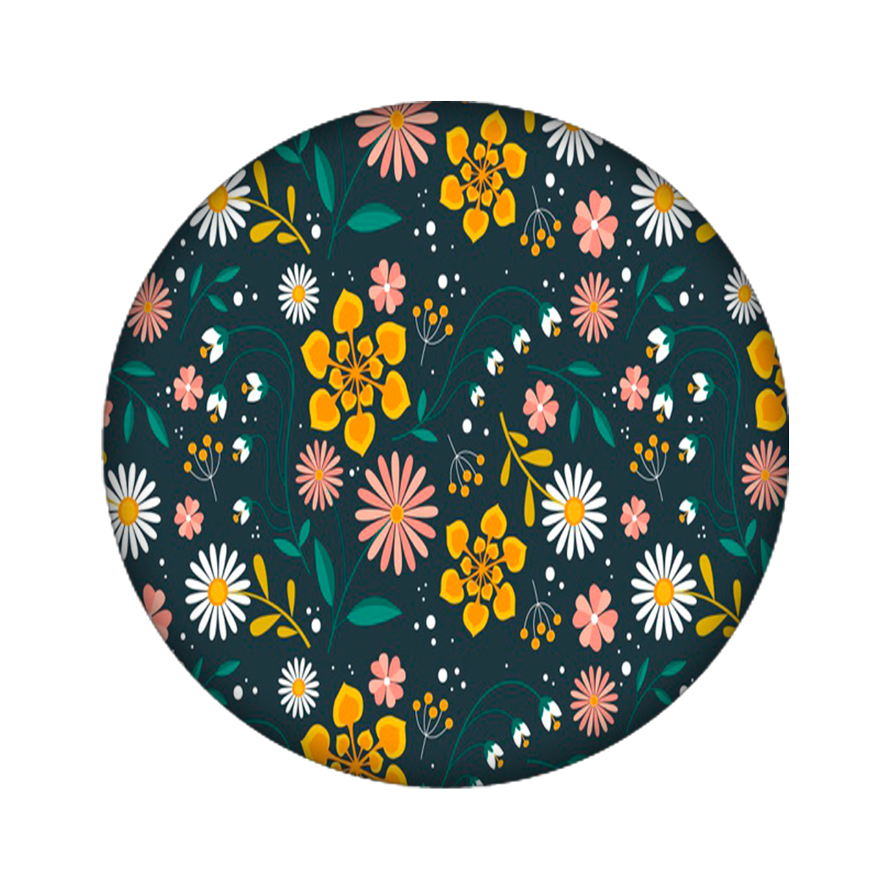 زیر لیوانی مدل گل کد 1877