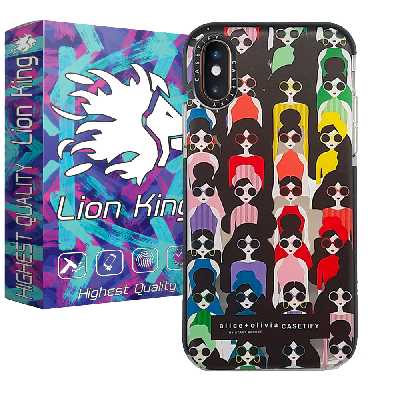  کاور لاین کینگ مدل casetifygirls مناسب برای گوشی موبایل اپل iPhone X/Xs