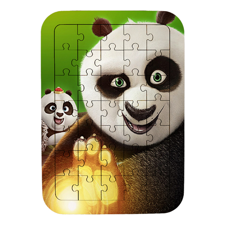 پازل 35 تکه مدل پاندا مونگ فو کار کد 10