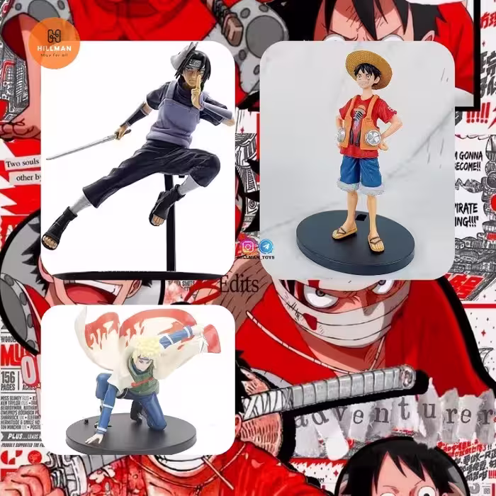 فیگور شخصیت های وان پیس one piece ،لوفی luffy،پایه دار،هر عدد 440 هزار تومان