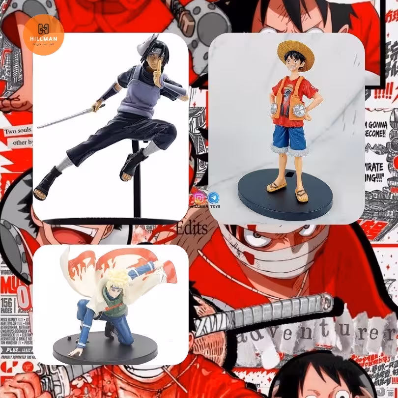 فیگور شخصیت های وان پیس one piece ،لوفی luffy،پایه دار،هر عدد 440 هزار تومان