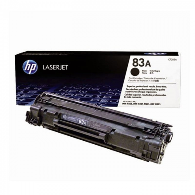 کارتریج تونر لیزری hp 83A طرح اصلی با گارانتی - دوسو آی تی