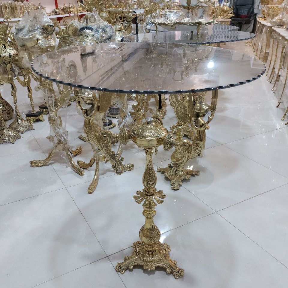 میز خاطره برنج اصل با ضمانت سایز 60 مدل فرشته