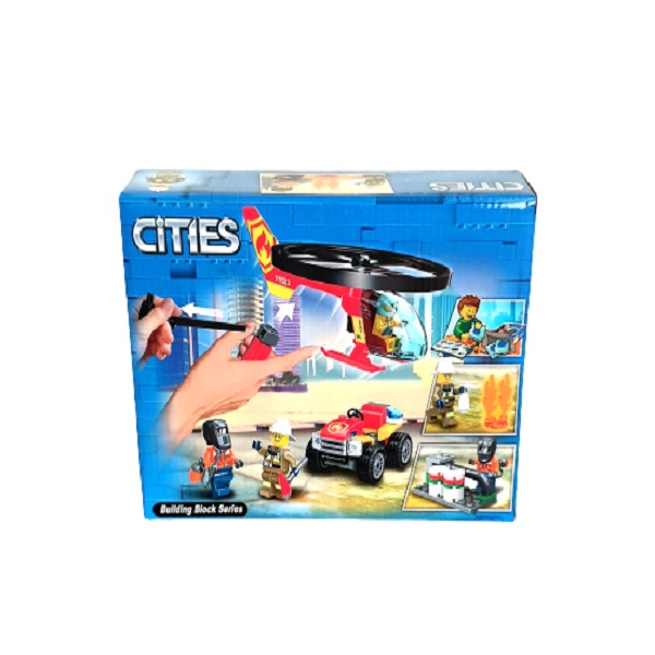 ساختنی مدل ماشین وهلی کوپتر پروازی آتش نشانی کد 11523