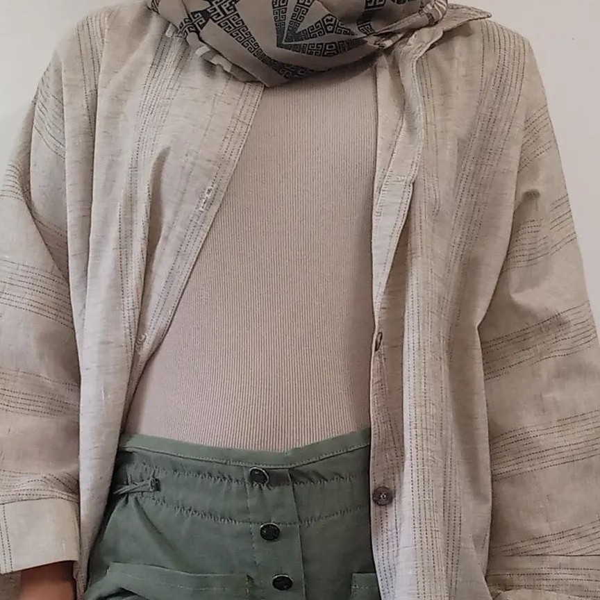 مانتو کتان زنانه