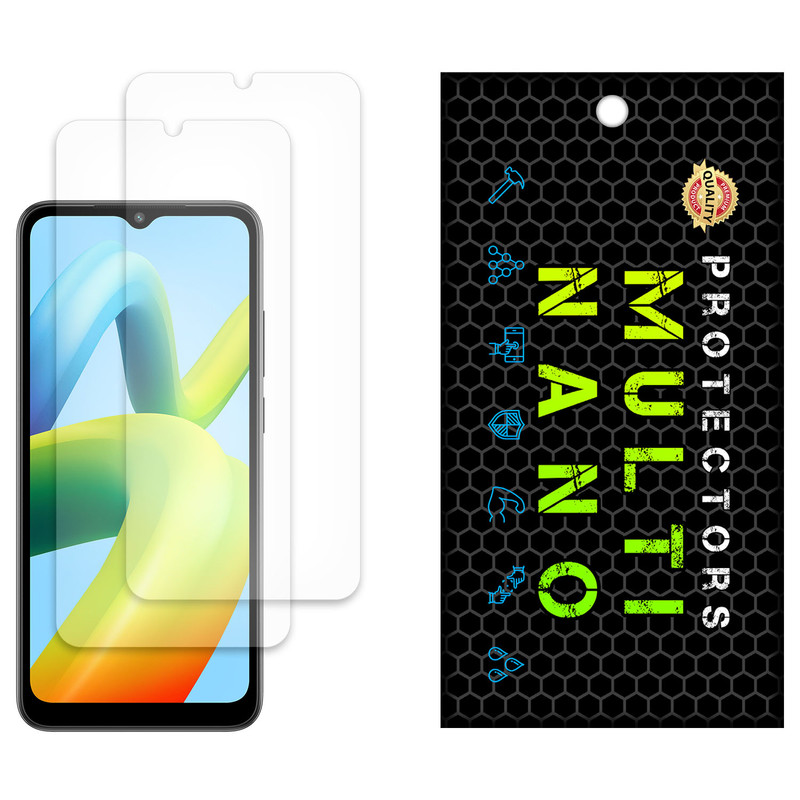 محافظ صفحه نمایش مات مولتی نانو مدل X-S2M مناسب برای گوشی موبایل شیائومی Redmi A1 Plus بسته دو عددی | کالا برتری