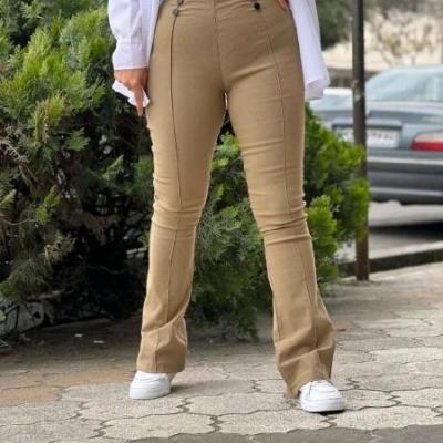 شلوار کتان شش دکمه