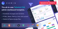 دانلود قالب Mosaic قالب Tailwind CSS داشبورد مدیریت