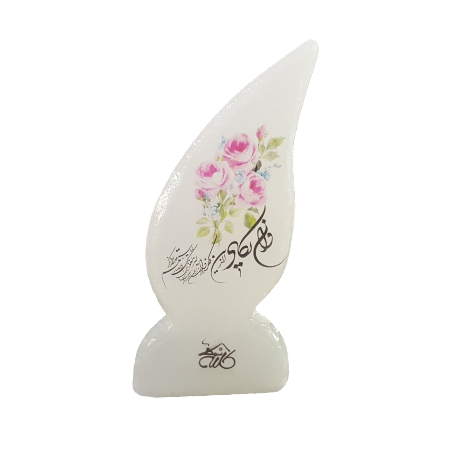 سنگ نمک دکوری طرح بته جقه کد KSJ93