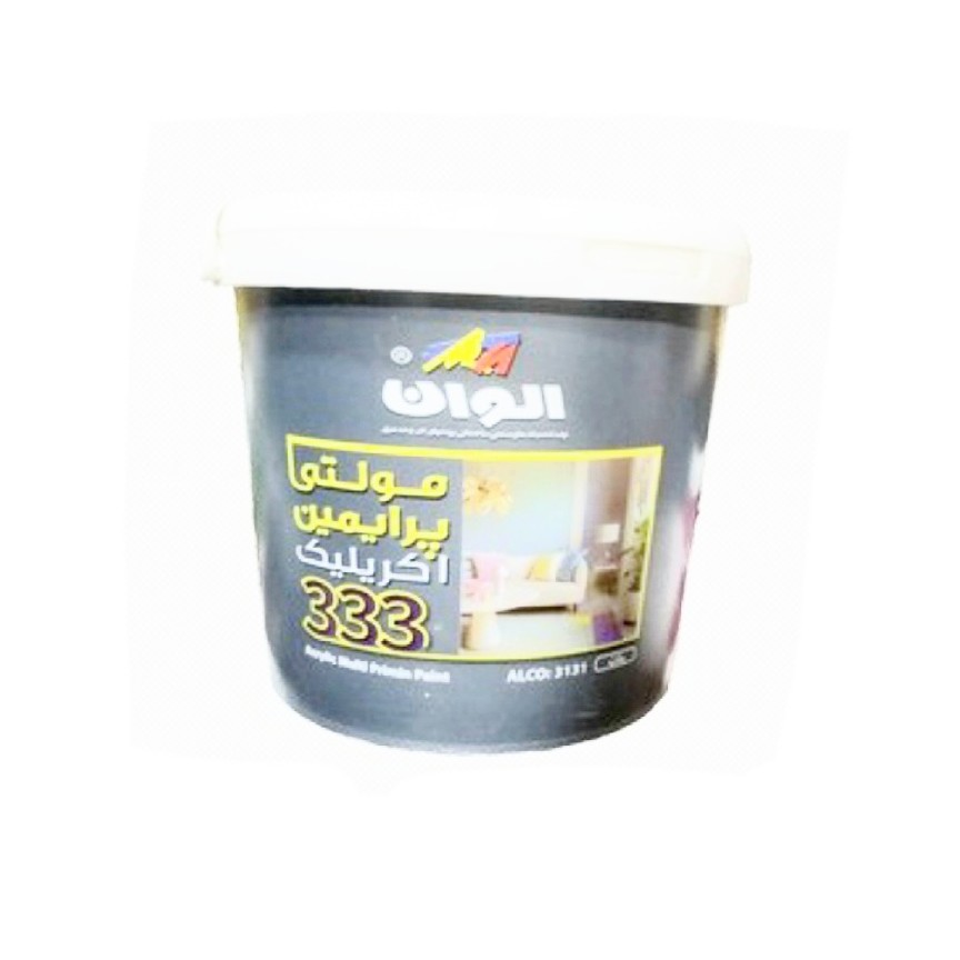 رنگ اکریلیک مات مولتی پرایمین الوان ( مخصوص آستری زیر کار )