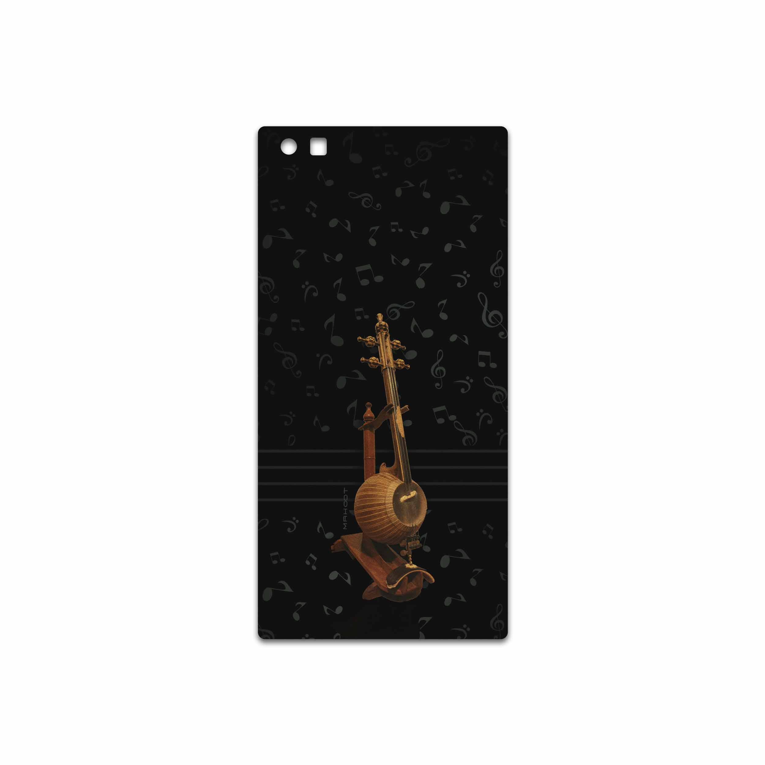 برچسب پوششی ماهوت مدل Persian Fiddle Instrument مناسب برای گوشی موبایل بلک بری Leap