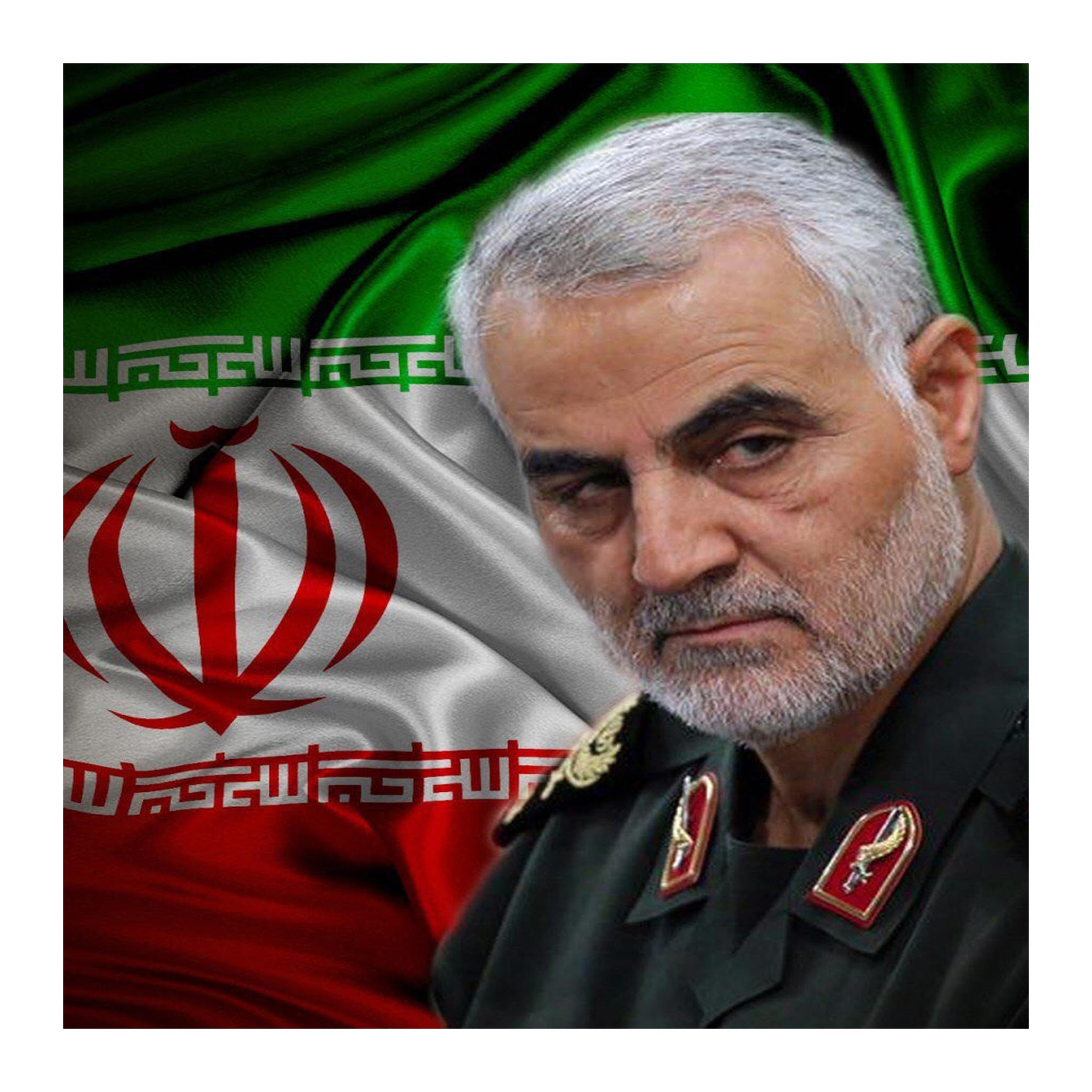 تابلو شاسی مدل R1044 طرح سردار شهید حاج قاسم سلیمانی